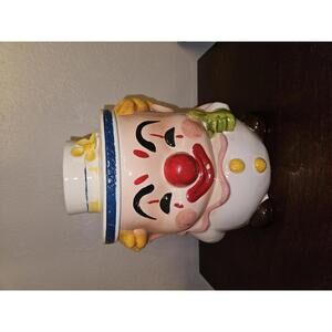Vintage Clown Cookie Jar